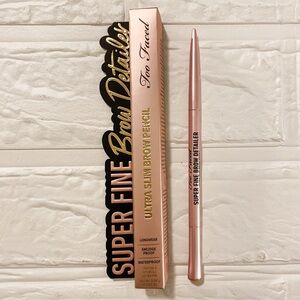 NEW Taupe, Too Faced Ultra Slim Eyebrow Pencil Color Taupe